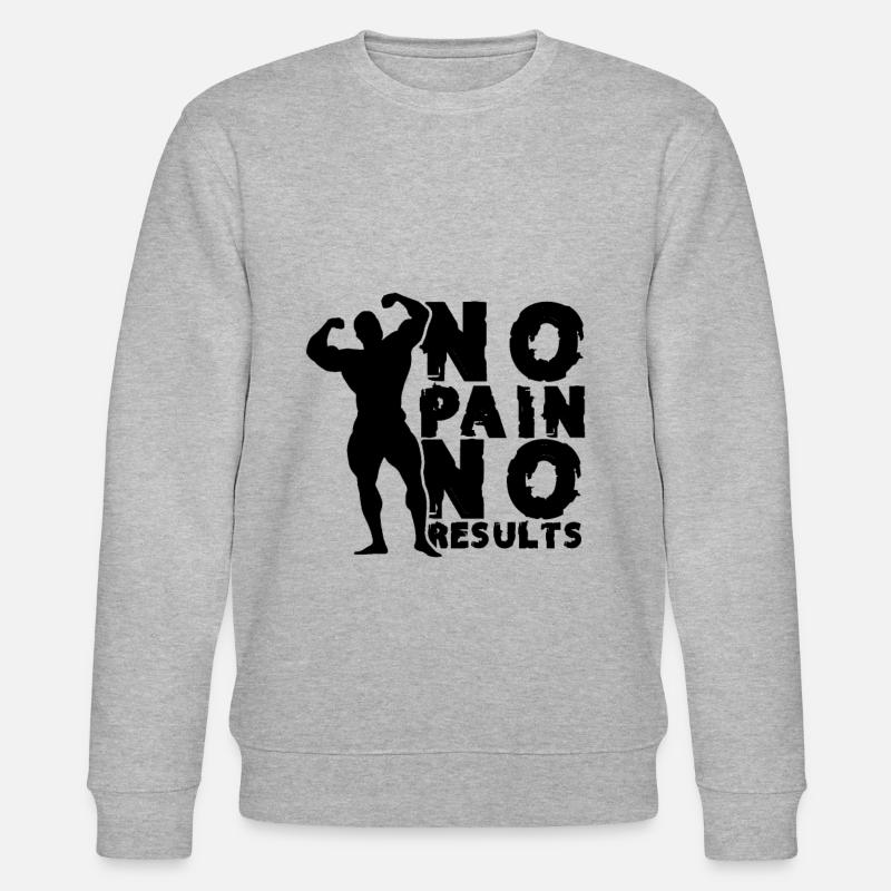 Bodybuilding Muskel Bodybuilder Bodybuilderin Team - Sweat bio CHANGER Stanley/Stella Unisexe - gris chiné