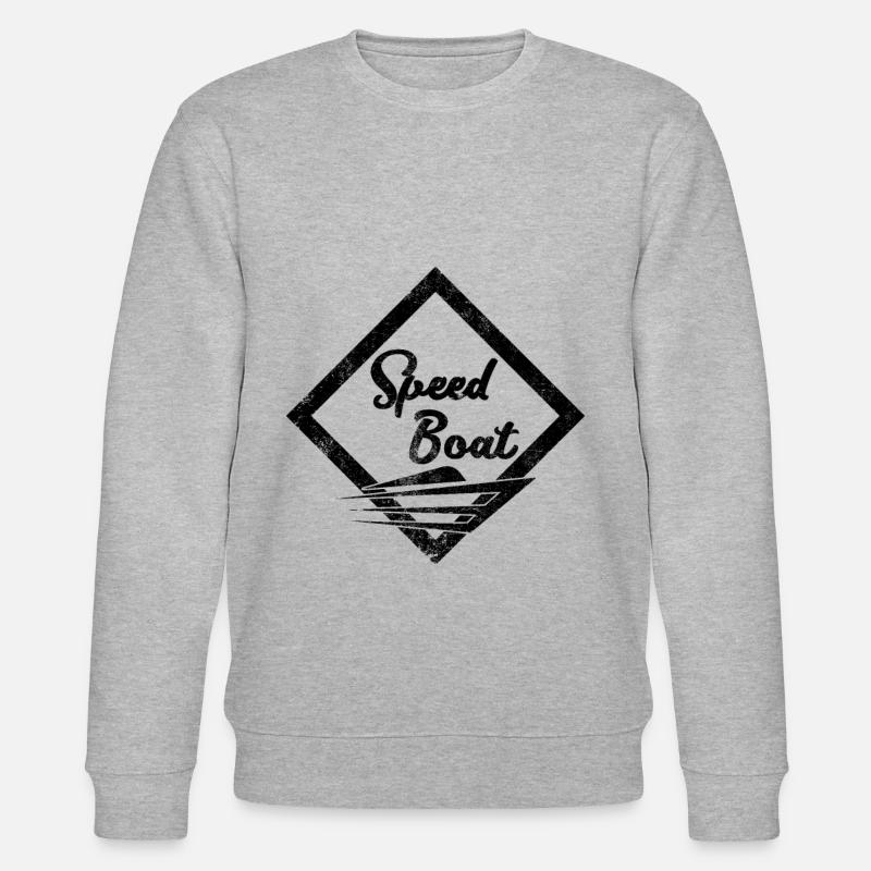 Speedboot - Sweat bio CHANGER Stanley/Stella Unisexe - gris chiné