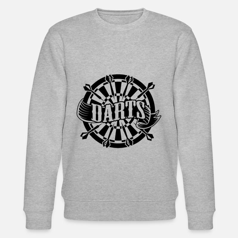 Dart Dart Dart Dart - Stanley/Stella Unisex Bio-Sweatshirt CHANGER  - Grau meliert
