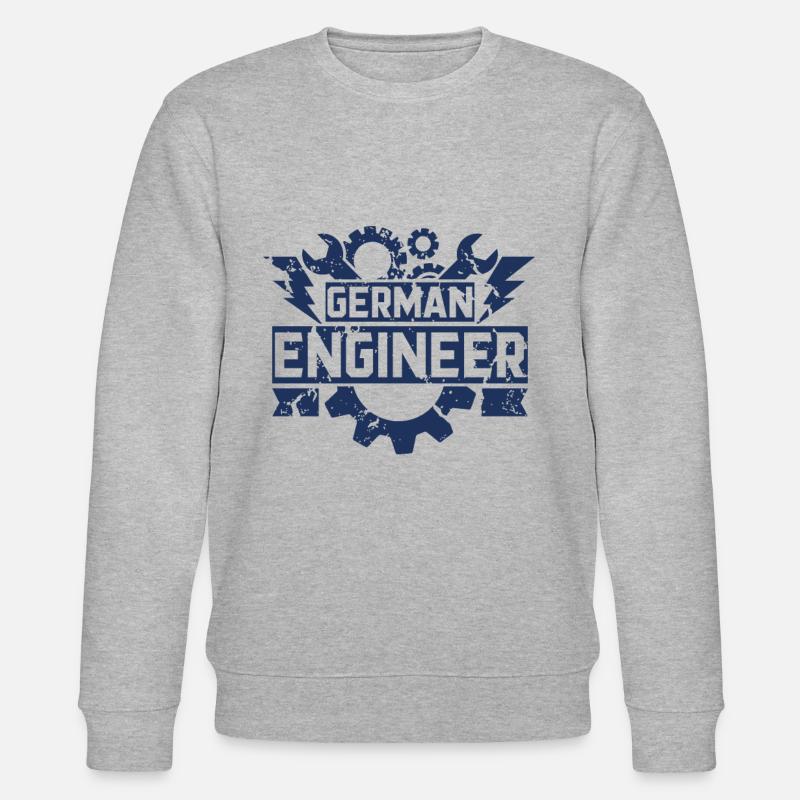 Ingenieure - Stanley/Stella Unisex Bio-Sweatshirt CHANGER  - Grau meliert