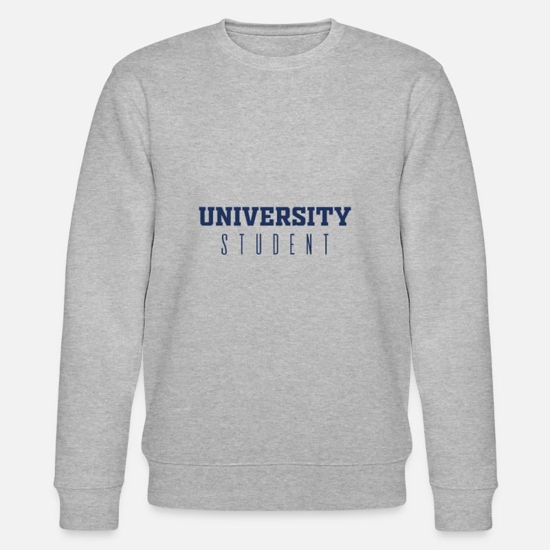Student Student Student Student - Stanley/Stella CHANGER Unisex Organic Sweatshirt - heather grey