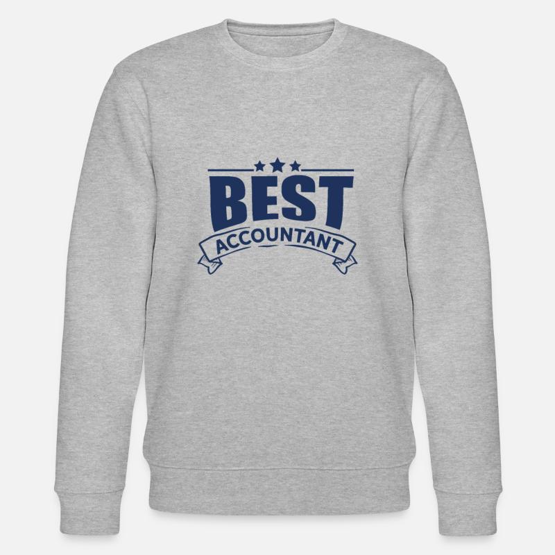 Comptable Comptable - Sweat bio CHANGER Stanley/Stella Unisexe - gris chiné