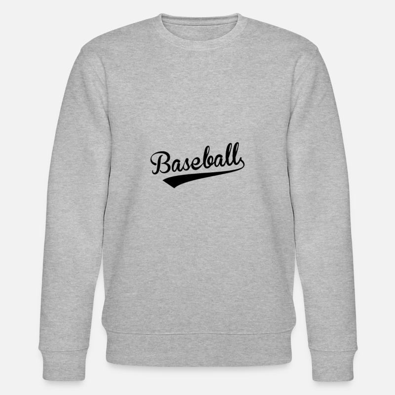 Baseball Baseball Baseball Baseball - Sweat bio CHANGER Stanley/Stella Unisexe - gris chiné