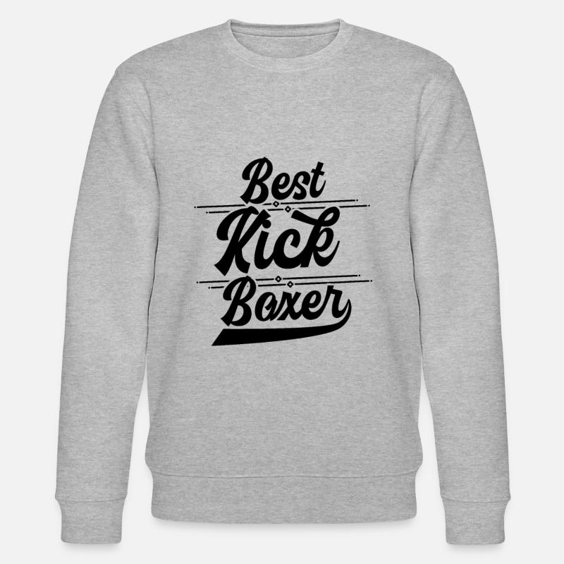 Kickboxer - Stanley/Stella Unisex Bio-Sweatshirt CHANGER  - Grau meliert