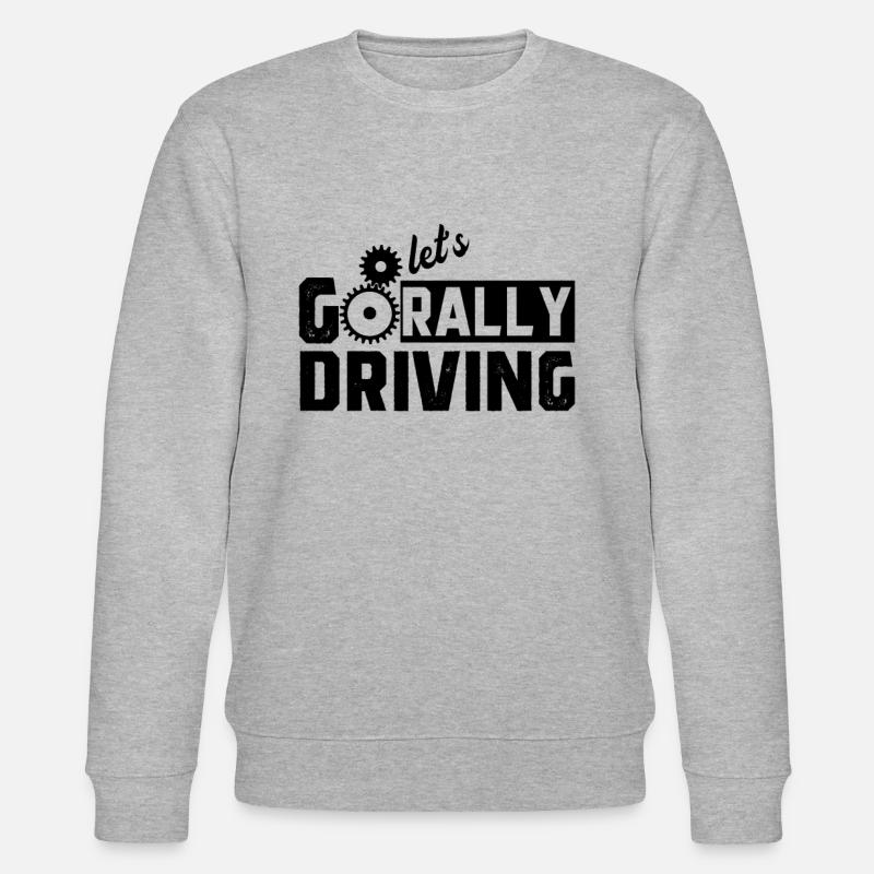 Course de coureurs rallye - Sweat bio CHANGER Stanley/Stella Unisexe - gris chiné