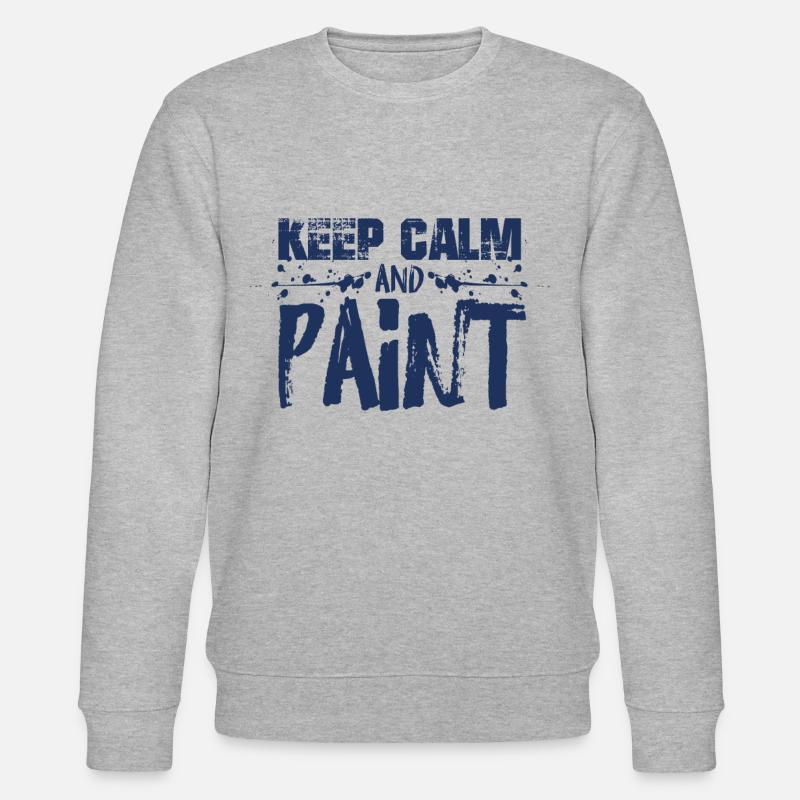 Painter Painting Painter Painter Team - Stanley/Stella CHANGER Unisex Organic Sweatshirt - heather grey
