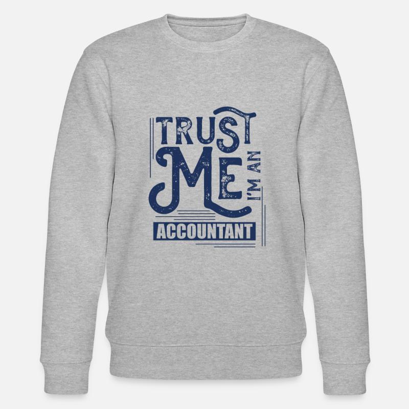 comptable - Sweat bio CHANGER Stanley/Stella Unisexe - gris chiné