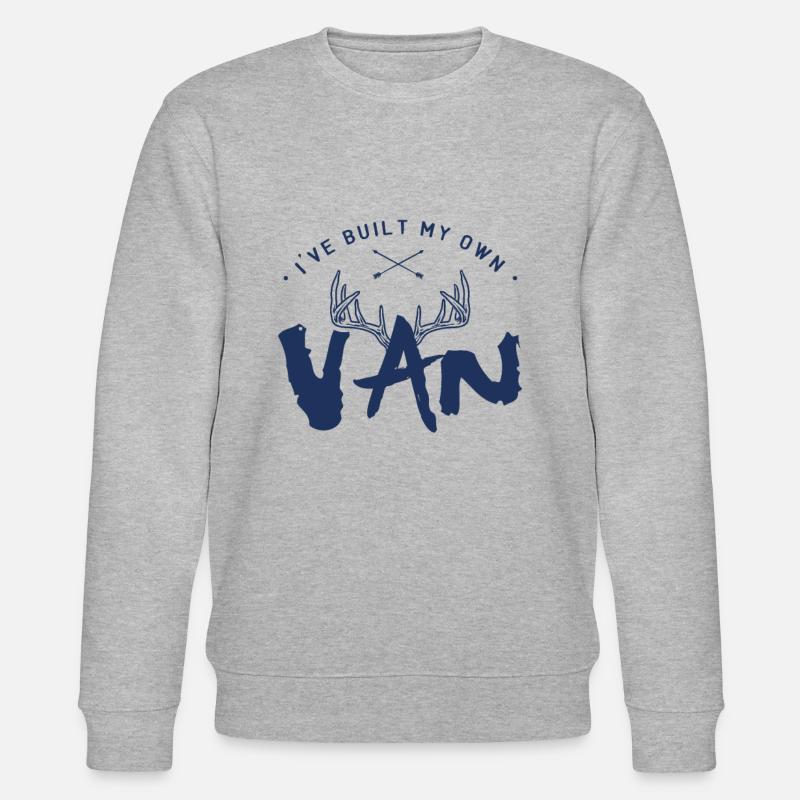 RV Reconstruction équipe Campervan maison - Sweat bio CHANGER Stanley/Stella Unisexe - gris chiné