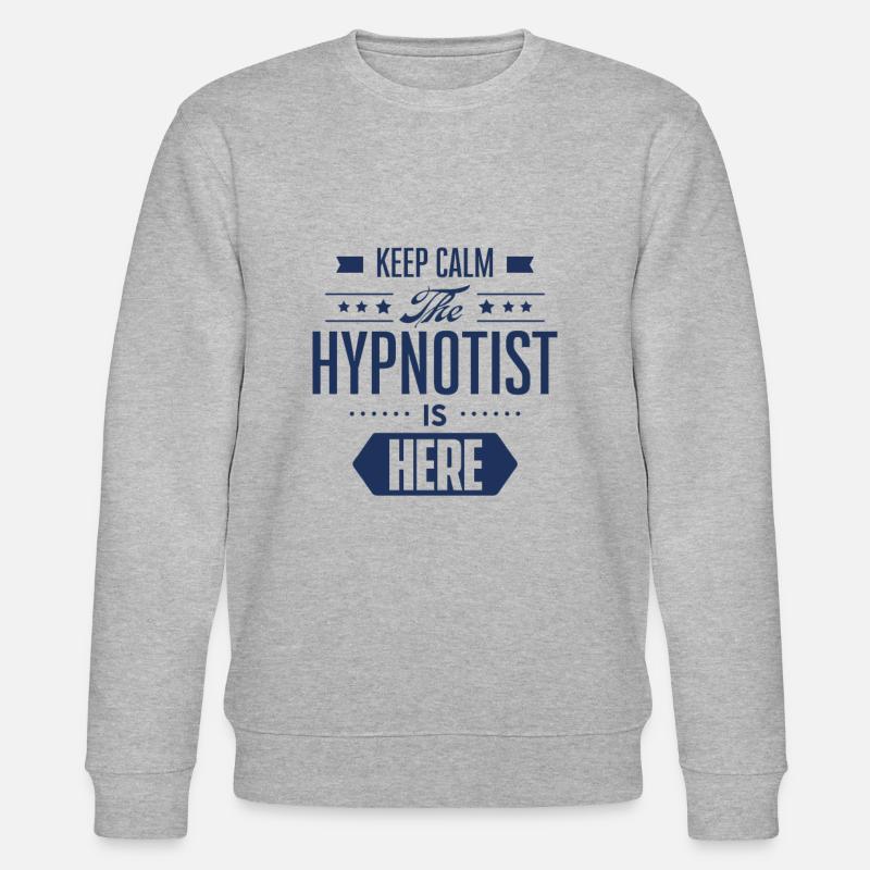 Hypnotiseur team hypnotiser hypnotique hypnose - Sweat bio CHANGER Stanley/Stella Unisexe - gris chiné