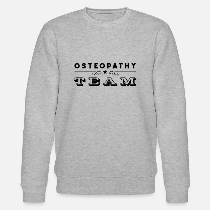 Heilpraxis Osteopathie Osteopathin Osteopath Team - Sweat bio CHANGER Stanley/Stella Unisexe - gris chiné