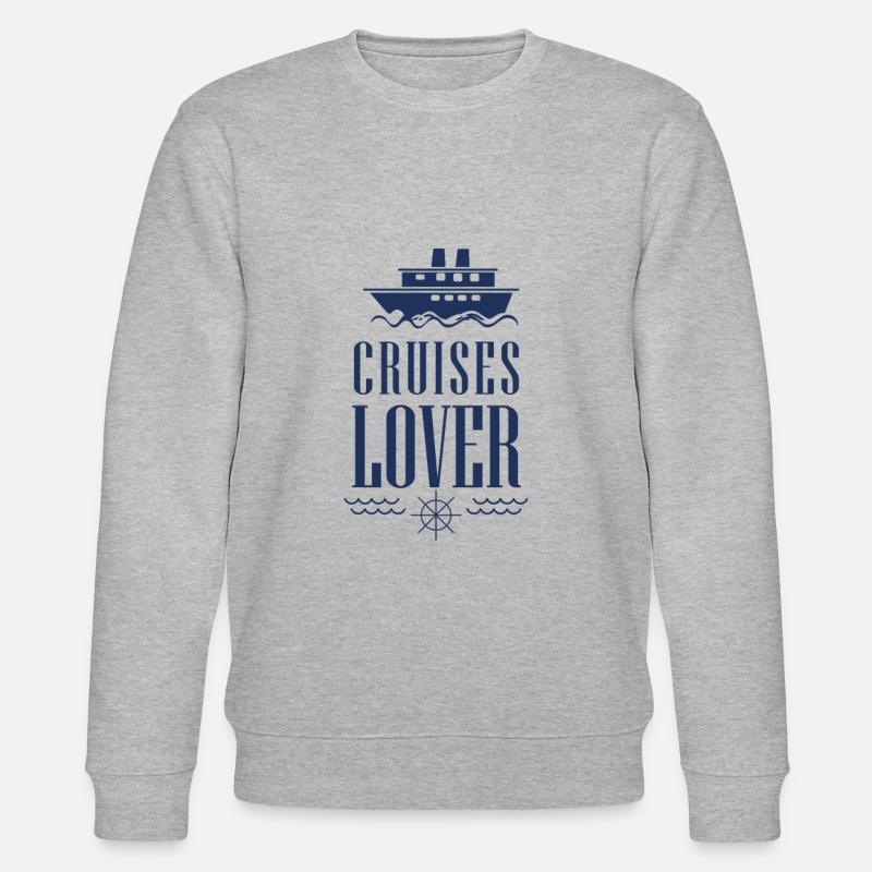 Bateau bateau croisière croisière - Sweat bio CHANGER Stanley/Stella Unisexe - gris chiné