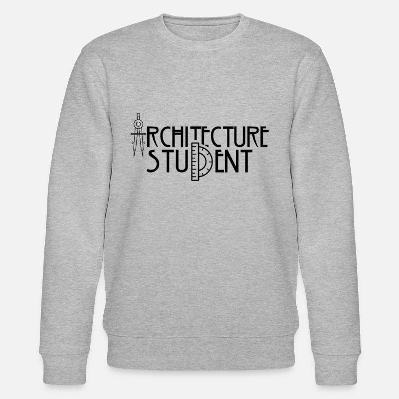 Architecture student Profession Architecture Architect - Stanley/Stella CHANGER Unisex Organic Sweatshirt - heather grey