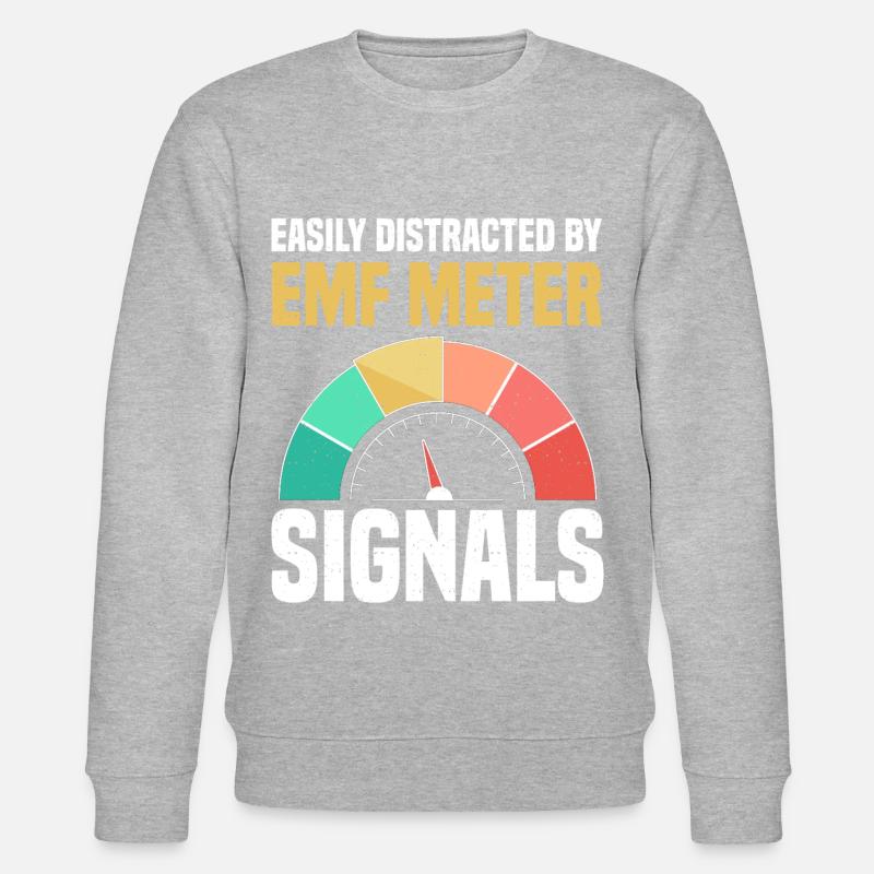 Geisterjäger - Stanley/Stella Unisex Bio-Sweatshirt CHANGER  - Grau meliert