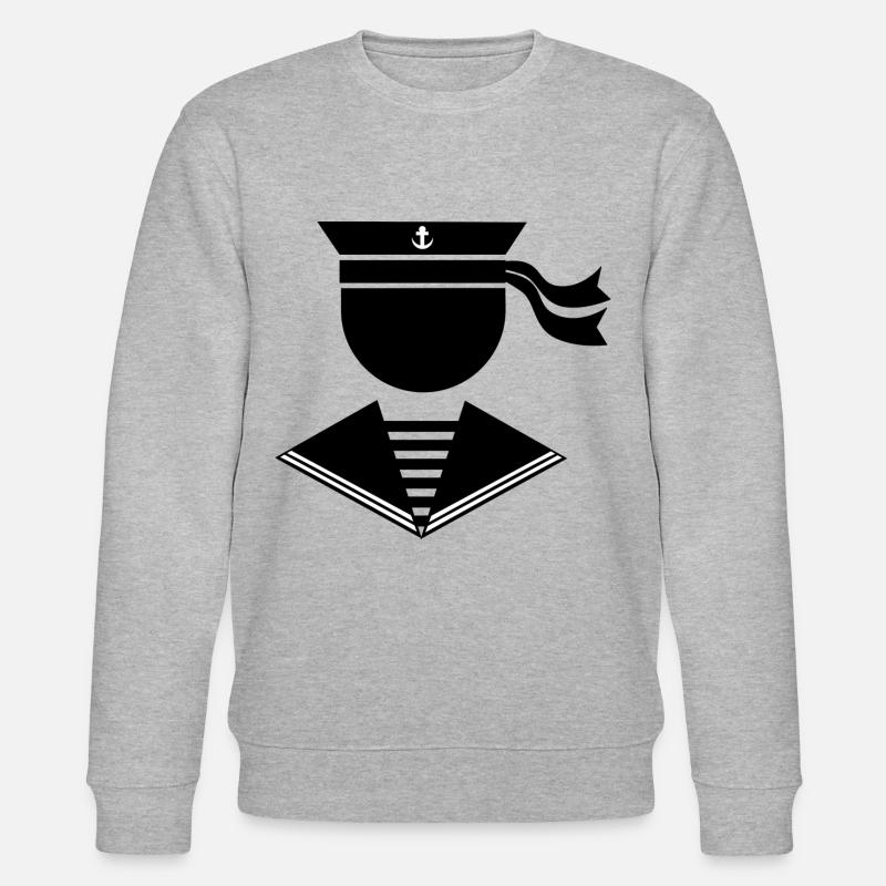 Marine - Stanley/Stella Unisex Bio-Sweatshirt CHANGER  - Grau meliert