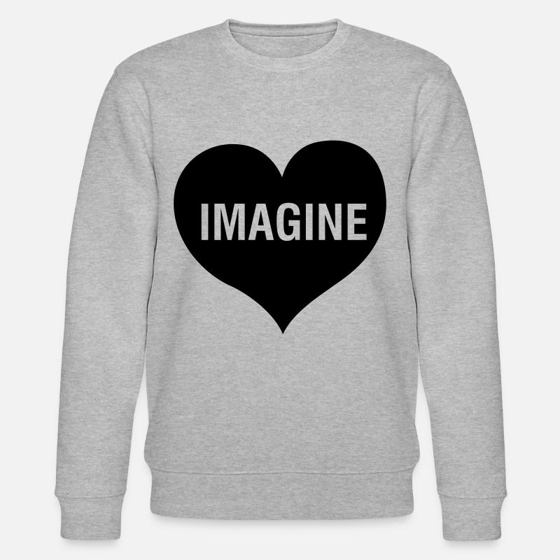 IMAGINE - Stanley/Stella Unisex Bio-Sweatshirt CHANGER  - Grau meliert