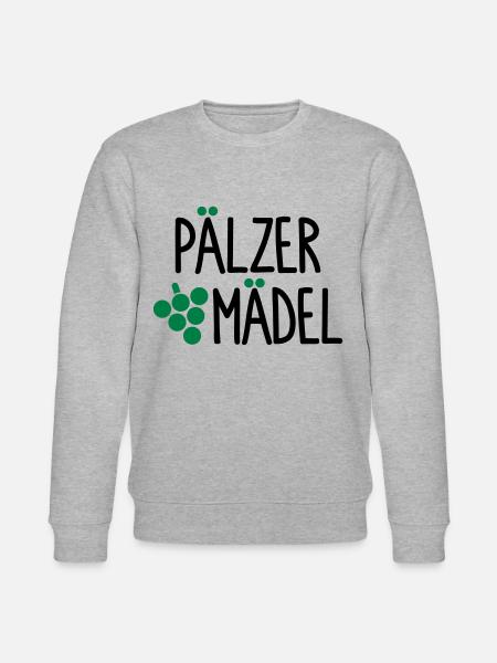 Pälzer Mädel - Stanley/Stella Unisex Bio-Sweatshirt CHANGER - Grau meliert