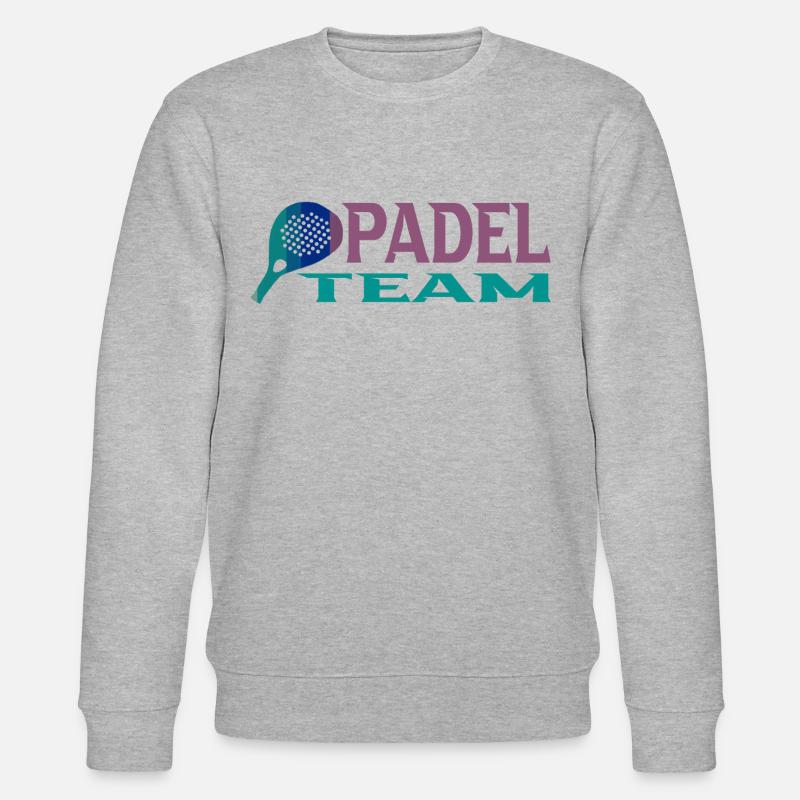 L’équipe Padel - Sweat bio CHANGER Stanley/Stella Unisexe - gris chiné