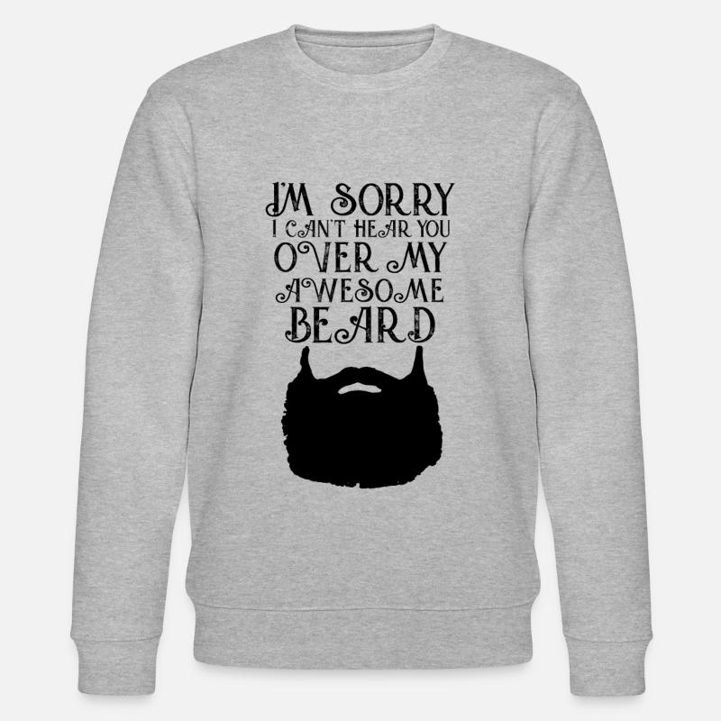 Beard - Beard - Stanley/Stella CHANGER Unisex Organic Sweatshirt - heather grey