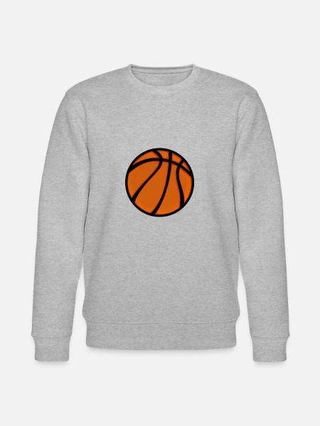 Basketball Ball Sport - Stanley/Stella Unisex Bio-Sweatshirt CHANGER - Grau meliert