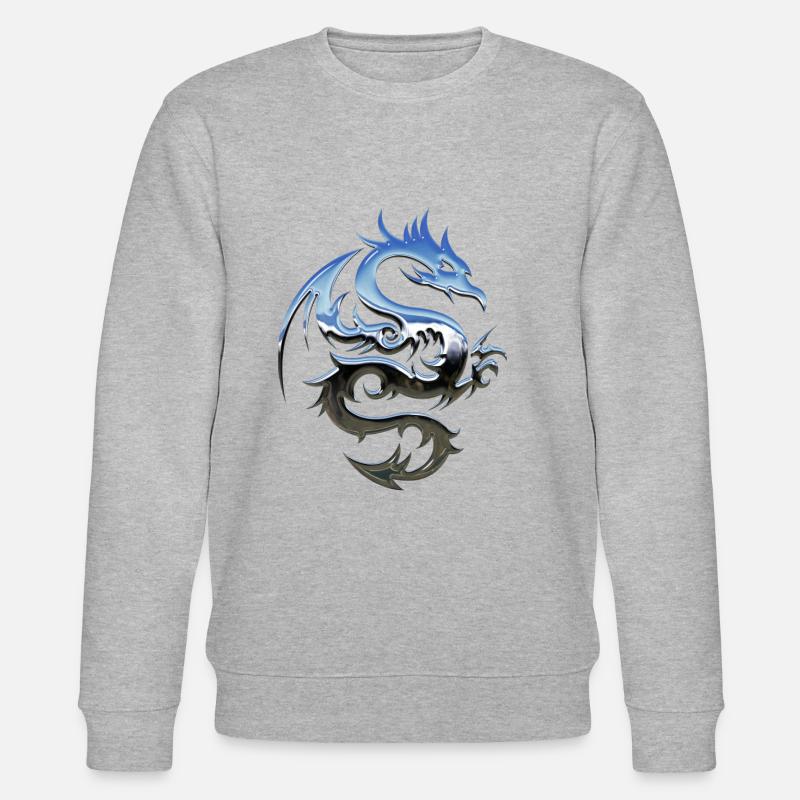 dragon - Sweat bio CHANGER Stanley/Stella Unisexe - gris chiné