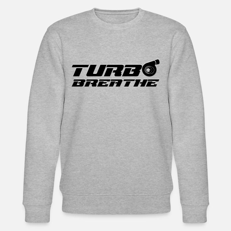 Turbo - Stanley/Stella Unisex Bio-Sweatshirt CHANGER  - Grau meliert