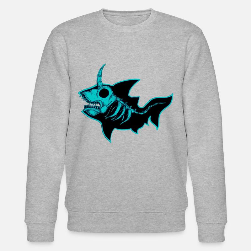 Requin - Sweat bio CHANGER Stanley/Stella Unisexe - gris chiné