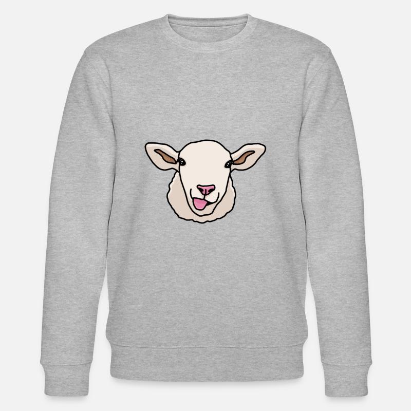 Moutons - Sweat bio CHANGER Stanley/Stella Unisexe - gris chiné