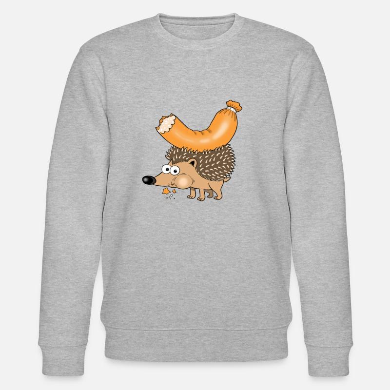 Bockwurstigel - Sweat bio CHANGER Stanley/Stella Unisexe - gris chiné