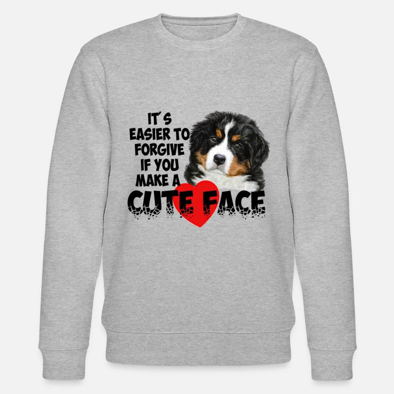 Bouvier bernois - Sweat bio CHANGER Stanley/Stella Unisexe - gris chiné