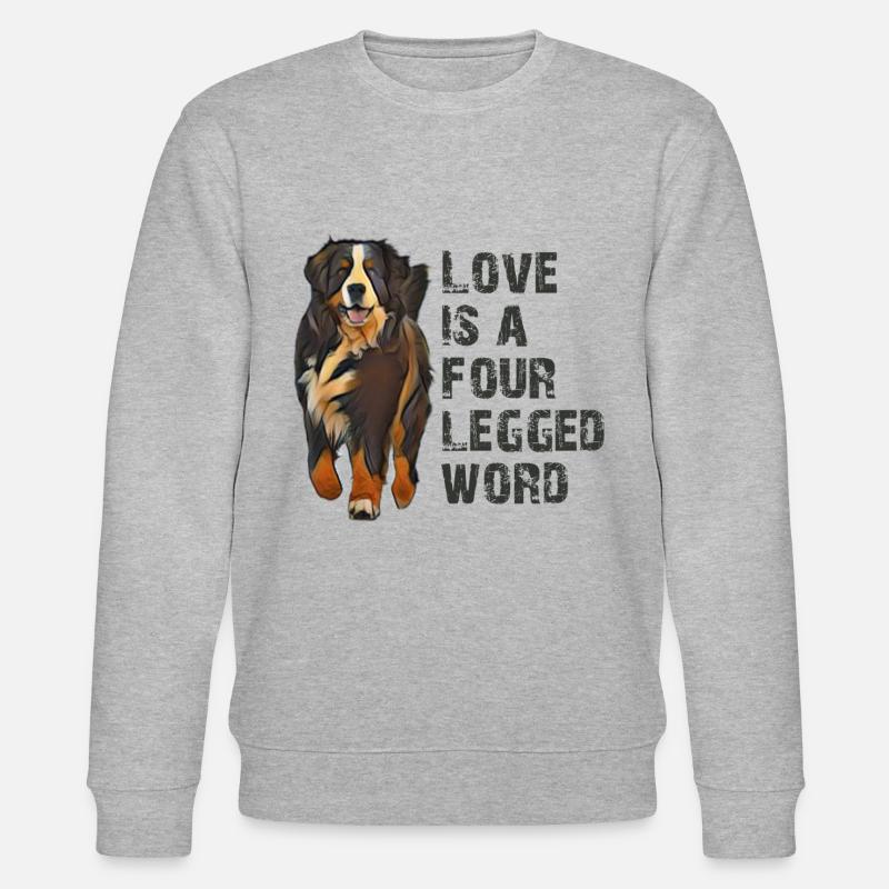 Bouvier bernois - Sweat bio CHANGER Stanley/Stella Unisexe - gris chiné