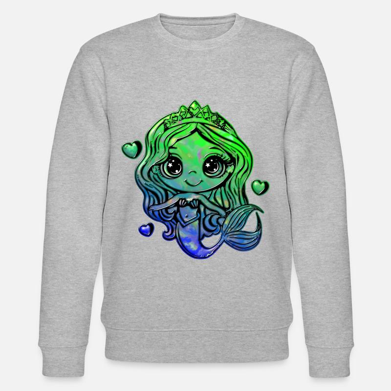 Douce Sirène 1 - Sweat bio CHANGER Stanley/Stella Unisexe - gris chiné