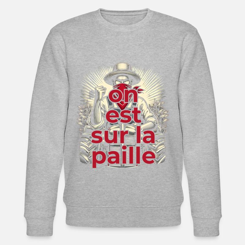 Wir sind unschlüssig - Stanley/Stella Unisex Bio-Sweatshirt CHANGER  - Grau meliert