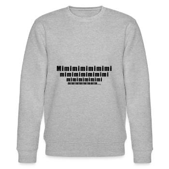 mimimi - Stanley/Stella Unisex Bio-Sweatshirt CHANGER  - Grau meliert - Vorne - Nik (191cm) & Marisol (170cm)