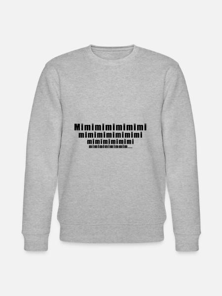 mimimi - Stanley/Stella Unisex Bio-Sweatshirt CHANGER - Grau meliert