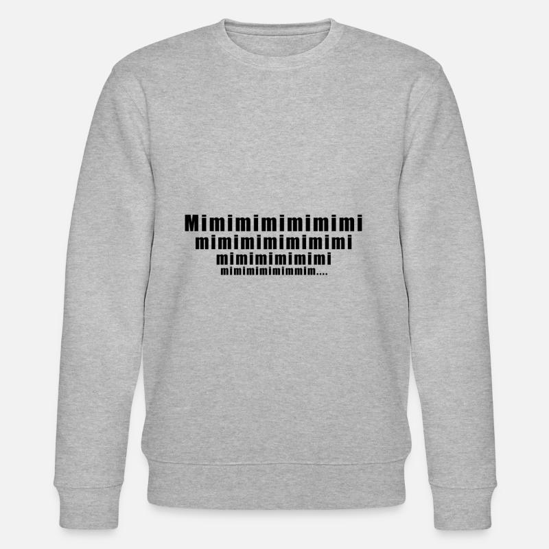 mimimi - Stanley/Stella Unisex Bio-Sweatshirt CHANGER  - Grau meliert