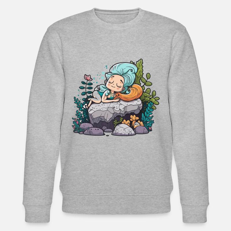 La Sirène Sérénissime - Sweat bio CHANGER Stanley/Stella Unisexe - gris chiné