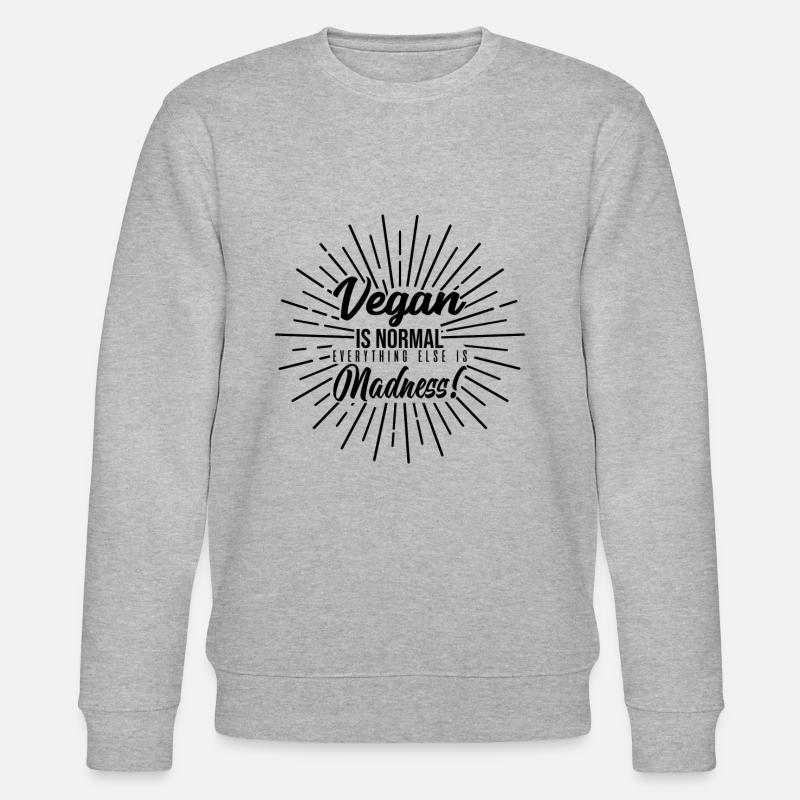 VEGAN - VEGAN - Sweat bio CHANGER Stanley/Stella Unisexe - gris chiné
