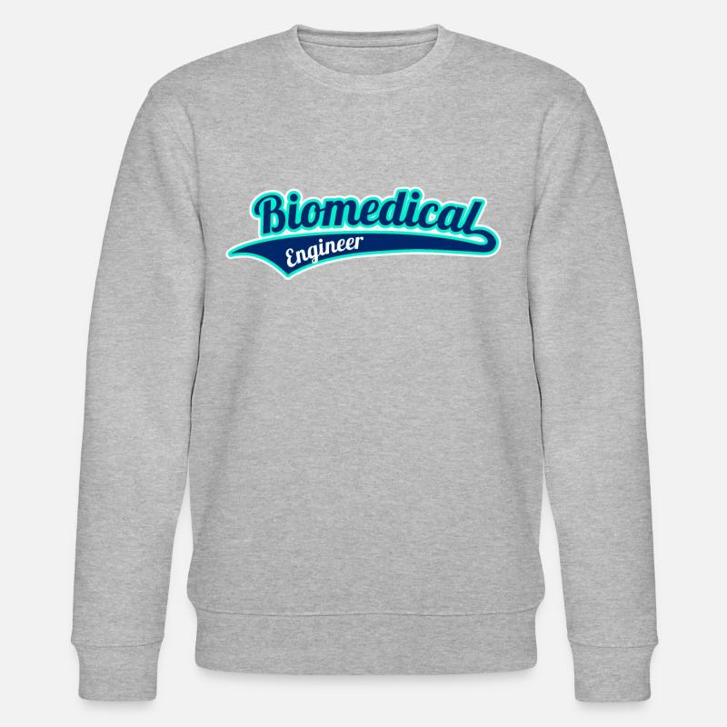 Biomedical Engineer Medical Technology Engineer - Stanley/Stella CHANGER Unisex Organic Sweatshirt - heather grey