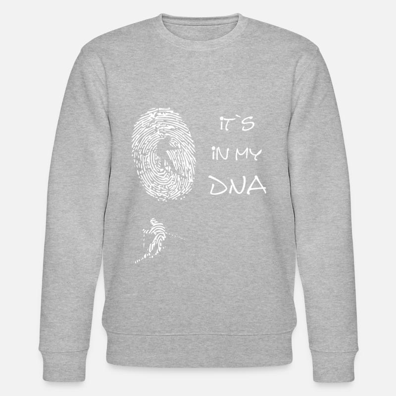 Skiing - Stanley/Stella Unisex Bio-Sweatshirt CHANGER  - Grau meliert
