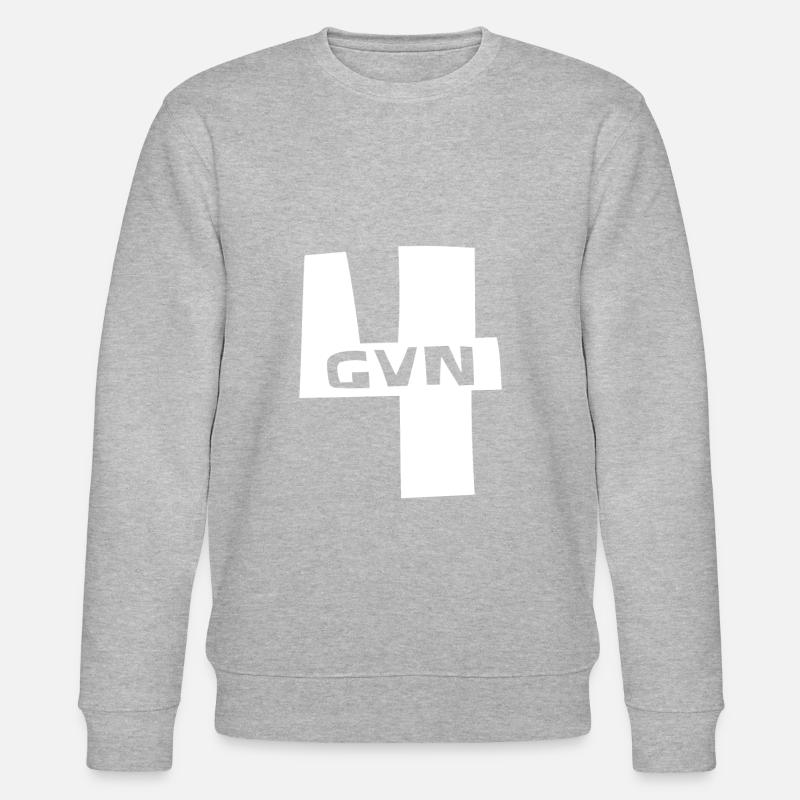 Christliches Design 4GVN - Stanley/Stella Unisex Bio-Sweatshirt CHANGER  - Grau meliert