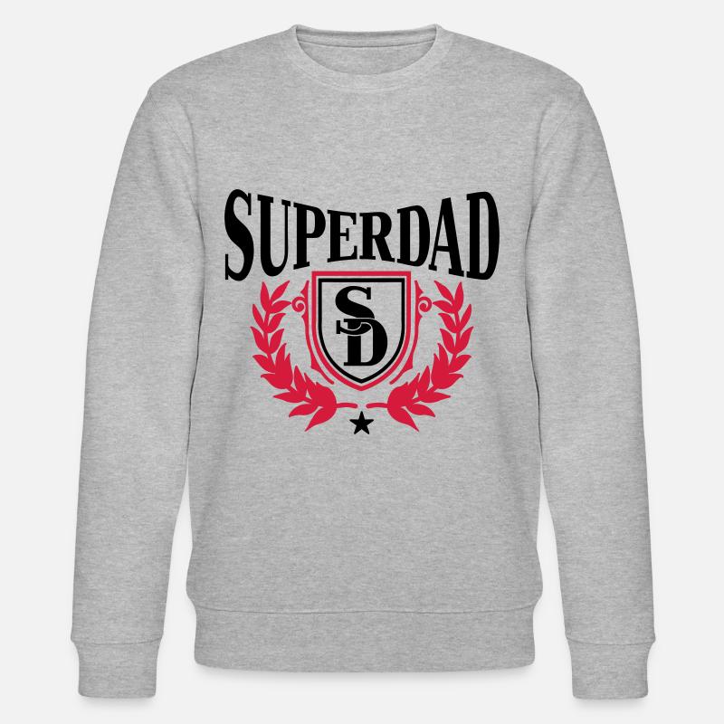 superdad - Sweat bio CHANGER Stanley/Stella Unisexe - gris chiné