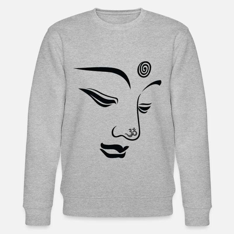 buddha bouddha Om - Sweat bio CHANGER Stanley/Stella Unisexe - gris chiné