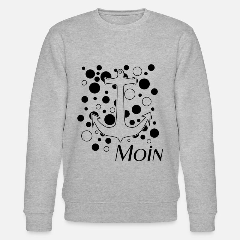 Moin - Stanley/Stella Unisex Bio-Sweatshirt CHANGER  - Grau meliert