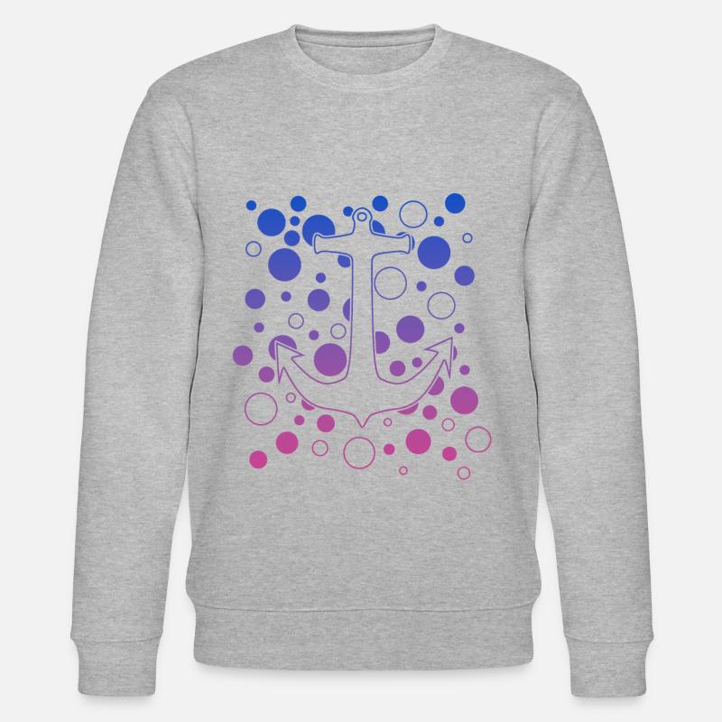 Anker - Stanley/Stella Unisex Bio-Sweatshirt CHANGER  - Grau meliert