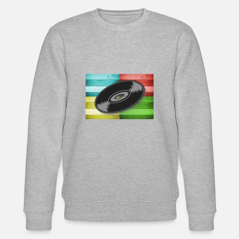 Vinyle sur Pop Art - Sweat bio CHANGER Stanley/Stella Unisexe - gris chiné