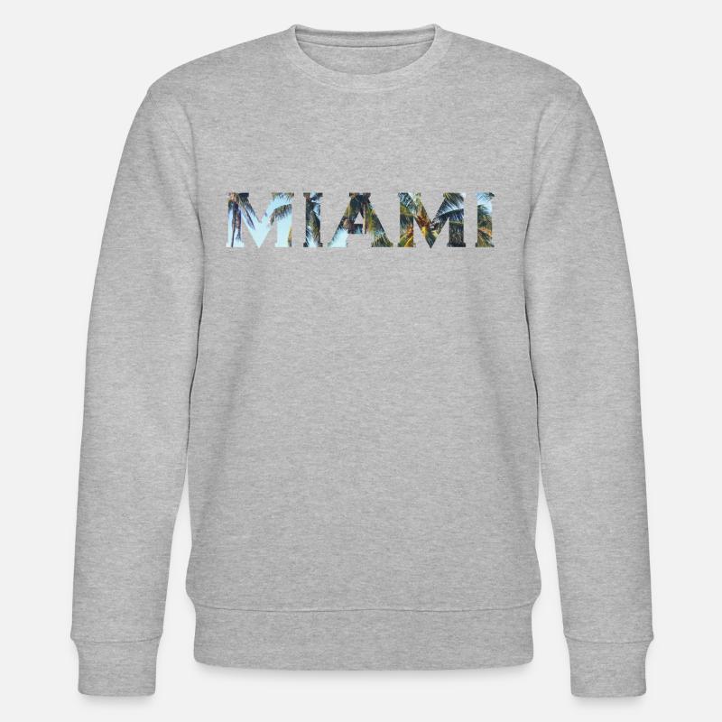 Miami - Stanley/Stella Unisex Bio-Sweatshirt CHANGER  - Grau meliert