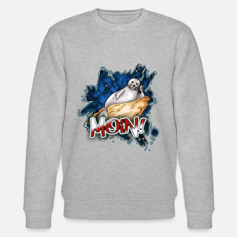Moin Robbe | Yolo-Artwork - Sweat bio CHANGER Stanley/Stella Unisexe - gris chiné