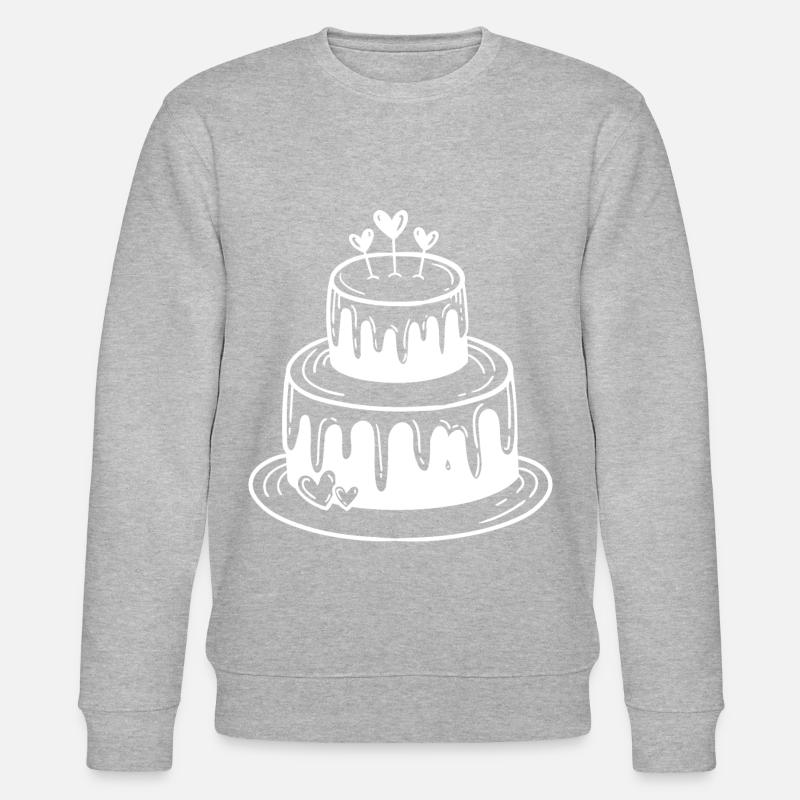 Gâteau - Sweat bio CHANGER Stanley/Stella Unisexe - gris chiné