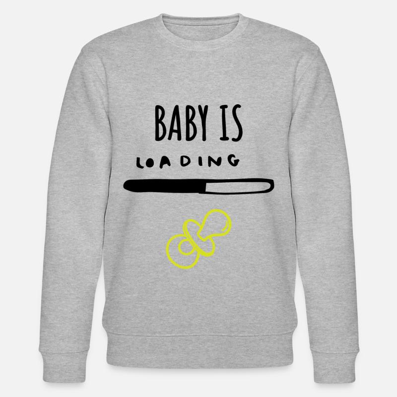 Baby is loading... - Stanley/Stella Unisex Bio-Sweatshirt CHANGER  - Grau meliert
