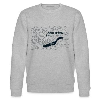Topo Gerlitzen Paragliding - Stanley/Stella CHANGER Unisex Organic Sweatshirt - heather grey - Front - Nik (191cm) & Marisol (170cm)
